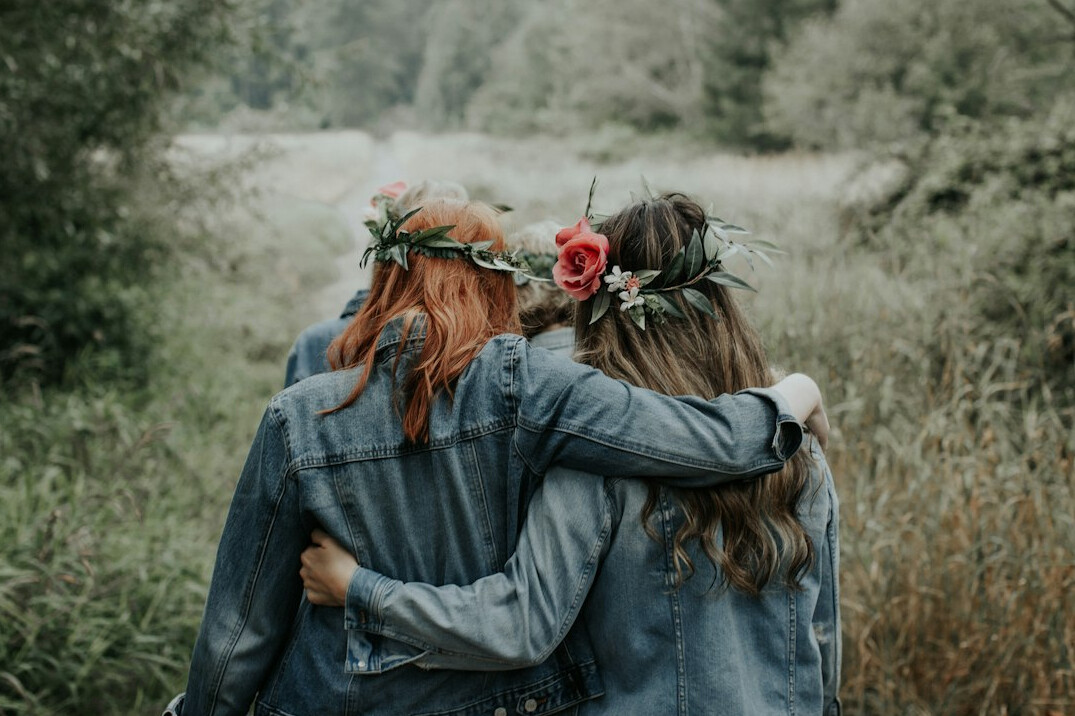 friends supporting each other