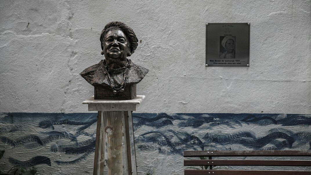 Portrait of a Brazilian man writer