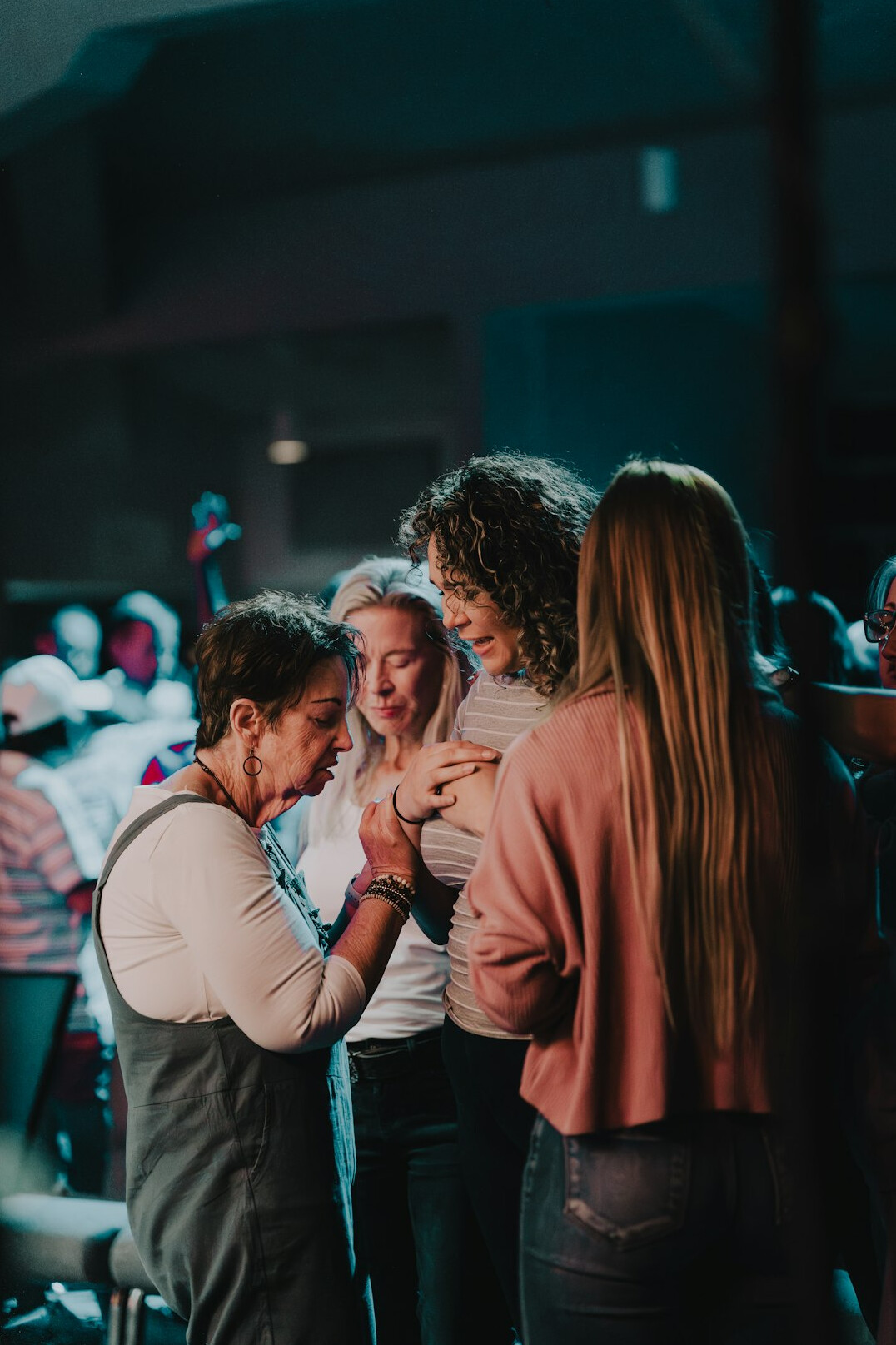 group of people building connections